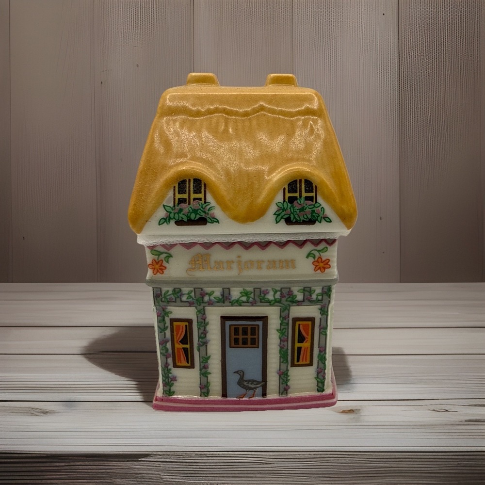 Lenox CANTERBURY CROSSING Spice Village Jar Marjoram